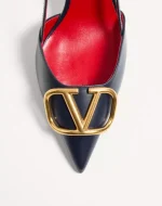 Valentino Vlogo Signature Calfskin Slingback Pump 80Mm / 3.15 In. - Image 3